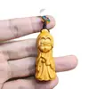 Escultura em Madeira de Cipreste, Estilo Antigo, Quatro Beldades, Corrente para Celular, Pingente Criativo para Casa, Artesanato para Pendurar em Bolsa, Feito à Mão