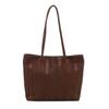 Bolsa Feminina de Grande Capacidade da Moda Coreana 2025 Nova Bolsa de Ombro Simples e Personalizada Bolsa Tote Casual para Trabalho e Deslocamento