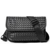 2026 Nova Moda Artesanal Tecida Bolsa de Peito Casual Pequena Quadrada Bolsa de Ombro Estilo de Rua Bolsa Masculina Bolsa Transversal Bolsa para Celular
