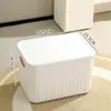 Venta Directa de Fábrica de Cajas de Almacenamiento de Plástico para el Hogar en Varios Tamaños con Tapas, Cajas de Almacenamiento de Escritorio, Cajas de Almacenamiento Organizadoras de Medicamentos para Venta al por Menor