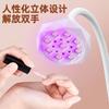 Nueva lámpara de uñas portátil pequeña de escritorio lámpara de loto de secado rápido hoja de uñas adhesiva carga 36W lámpara de fototerapia al por mayor