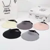Novo Chapéu de Sol com Topo Aberto Versátil para Uso Externo para Homens e Mulheres Verão Sem Marcação Peça Única Chapéu de Sol Dobrável Chapéu de Sol de Aba Larga
