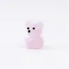 Cuentas de Vidrio de Oso Entero Personalizadas, Cuentas de Vidrio de Oso Pequeño 3D Lindas y Coloridas, Joyería DIY Hecha a Mano al por Mayor