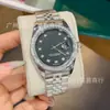 Relógio masculino mais vendido internacionalmente, luxo leve, cravejado de diamantes, mostrador grande, pulseira de aço, calendário, relógio estilo Rolex, série Datejust, relógio de pulso a quartzo