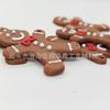 Hombre de Galleta Transfronterizo Decoración Navideña Colgante para Árbol de Navidad Plástico Dibujos Animados Hombre de Jengibre Accesorios Navideños