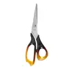 Tijeras de Peluquería Acero Inoxidable Ámbar Tijeras de Dos Colores Tijeras Multifuncionales para el Hogar Tijeras para Flequillo Especiales para Salón de Peluquería Tijeras de Peluquería