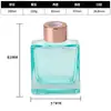 Botella de Aroma para Interiores de Casa de Material Blanco Fino Botella de Vidrio Botella Desodorante Higiénica Botella Decorativa para Coche Botella de Aroma para Dormitorio