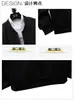 Venda Direta de Fábrica Jaqueta Mais Vendida Outono e Inverno Masculina Primavera Gola Alta Casaco Masculino Simples Estampa Personalizada com Logo