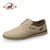 Zapatos Gorilla Zapatos para Hombre 2026 Otoño Nuevos Transpirables Piel Genuina Slip-On Estilo Británico para Hombre Zapatos de Cuero Casuales para Hombre
