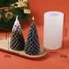 2024 Nuevo Árbol de Navidad Decoración para el Hogar Vela de Aromaterapia Molde de Silicona