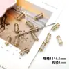 Acrílico Transparente Chapado en Oro Múltiples Estilos Colección DIY Pulsera de Abalorios Hecha a Mano Materiales Ropa Zapatos Accesorios Cuentas Sueltas