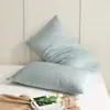 Funda de almohada de color liso Tencel de los años 60 para verano, tacto suave y fresco de seda de hielo, funda de almohada de verano individual/doble, una pieza, 48X74