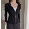 Chaqueta de Polar de Manga Larga con Doble Cremallera Seleccionada Cuidadosamente para Mujer Otoño/Invierno 2026 Nueva Delgado Favorecedora Temperamento Versátil Grueso
