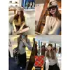 Top Versátil Primavera 2026 Estilo Coreano Adelgazante Cuello Redondo Tejido de Punto para Mujer Manga Larga Color Sólido Capa Base Ropa Interior