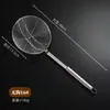 Colador Colador de Acero Inoxidable Espesado de Cuatro Alambres para Hogar, con Gancho para Olla Caliente, Red de Filtro de Aceite para Freír en Cocina, Colador