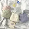 Ropa Interior Femenina Estilo Japonés Sin Costuras Clase 10A Algodón Puro para Mujer Niñas Cintura Media Algodón Antibacteriano Calzones Cortos para Niñas