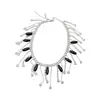 Collar con Borla de Mariposa de Pedrería Súper Brillante Cadena para Clavícula Pesada Única Personalizada Cadena de Clavícula de Trabajo Pesado Nicho Lujo Ligero Sensación de Alta Gama Collares