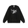Camiseta Doberman Perro Estampada Lavable Pesada Vieja de Manga Corta para Hombre y Mujer Estilo Americano Calle Moda Antigua Holgada de Media Manga