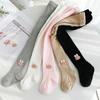 Leggings de primavera y otoño para bebé niña española 2024, calcetines con orejas de conejo, pantimedias de una pieza con gran trasero para niños y bebés