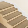 Tapetes para Degraus de Escada, Sem Cola, Autoadesivos, Antiderrapantes, Resistentes ao Desgaste, Carpete Espesso para Escadas de Madeira Maciça Doméstico, Tapetes Autoadesivos para Escadas