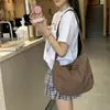 Bolso Bandolera Mensajero de Moda Bolso de Hombro tipo Tote de Nailon Casual Japonés Unisex Diseñador de Nicho Bolso Bandolera para Viajes