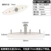 Ganchos de Pared sin Tornillos con Barras de Extensión, Ganchos de Pared Invisibles con Tapas de Tornillo para Colgar Relojes y Cuadros Decorativos, No Requiere Taladro