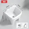 Nuevo Modelo Lavabo Mopa Balcón Cerámica Cubeta Mopa Piso Baño De Pie Hogar Cubeta Mopa
