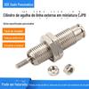 Cilindro Mini de Ação Simples com Pressão de Mola de Retorno CJPB6/10/15/20 Rosca Externa Agulha Miniatura