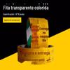 Um grande número de atacado supermercado linguagem promocional cor transparente fita pacote de embalagem tem compre um leve outro grátis fita produtos