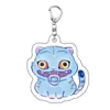K-Pop Ola Coreana Cazadora de Demonios Grupo Femenino Llavero Acrílico Accesorios Gaza Colgante de Mochila Masculino Fantasma Pequeño Regalo