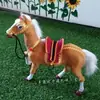 Estatuetas de Cavalo, Artesanato da Mongólia Interior, Decorações de Animais com Pelo, Decoração de Casa, Decorações para Restaurantes Mongóis, Lembranças Turísticas, Presentes