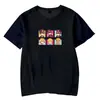 Camiseta de algodón 2024 nueva para atar joven rey de las flores alrededor del cosplay ropa de juego verano manga corta una generación de pelo