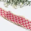 Hilo de Algodón de Punto de Colores Tanglong Encaje de Algodón Accesorios Decoración de Falda Ropa Encaje Hecho a Mano Accesorios al por Mayor DIY