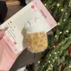 Pinza para el Cabello de Lana con Estampado de Leopardo para Otoño e Invierno para Mujer, Elegante Pinza para Flequillo Lateral, Pinza BB de Gama Alta para Pelos Sueltos, Pasador de Moda Estilo Retro