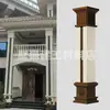 Decoración exterior de pared de cerámica espumada Columna romana terminada Columna decorativa de villa Columna de esquina de estilo chino nuevo Columna de entrada de puerta