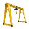Grúas pórtico para interiores y exteriores 10 toneladas 16 toneladas fabricante, luz 21m, grúa pórtico para carga y descarga, grúa viajera de 3 toneladas