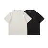 Yidao Vintage 2026 Verano Nuevo Estilo Callejero Americano Sencillo Bordado Diseño de Cuello en V Casual Holgado Unisex Manga Corta