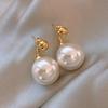 Pendientes de plata 925 con forma de perla de amor, con borlas dulces y temperamento floral, pendientes de Joker suaves para mujer, venta al por mayor
