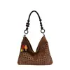 Bolso Grande de Alta Gama Calado para Mujer, Nueva Moda 2026 Versátil Bolso de Hombro para Viajes Diarios, Bolso Tote, Bolso Cubo