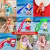 Figuritas de llavero de goma blanda de anime de dibujos animados, colgantes para mochila, accesorios para bolsos, pequeños adornos, al por mayor en stock para tiendas