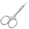 Tesoura de Aço Inoxidável Estilo Russo para Cutícula, Prático Alicate de Manicure para Remover Farpas, Tesoura de Ponta, Tesoura de Beleza, Tesoura para Sobrancelha, Ferramentas de Beleza