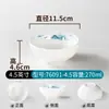 Xiangyuan Melamina Tazón Pequeño Imitación Porcelana Plástico Redondo Tazón para Arroz con Leche Tazón de Arroz Comercial Restaurante de Hot Pot Tazón Pequeño para Sopa Vajilla