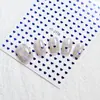 Mini Adesivos de Nail Art Estrela do Amor Tira 3D Cola Estrela de Cinco Pontas Laser Dourado Prata Vermelho Azul Decorações de Adesivo para Unhas