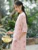 Vestido cheongsam chino de verano para mujer, nuevo, estilo chino, de algodón y lino, ropa de té vintage de alta gama para mujer, venta al por mayor