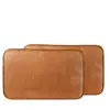 Funda de almohada de estera de ratán de verano, Almohadilla para almohada de estera refrescante de seda de hielo, Par individual, Cubierta plegable para núcleo de almohada de ratán antiguo, Almohadilla para almohada no de bambú