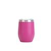 Taza de Cáscara de Huevo Transfronteriza de 12 oz Swig304 Acero Inoxidable Vaso Aislado al Vacío en Forma de U con Forma de Huevo Vaso de Vino Tinto de Vientre Grande Portátil
