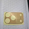 Adecuado para iPhone17Promax Diseño de Ala de Cigarra Base Metálica Hueca Película Película de Lente de Posicionamiento Ojo de Águila