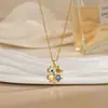 Amazon Banhado a Cobre Ouro Real Olho Turco Azul Mão com Coração Diamante Gota de Óleo Colar Olho do Diabo