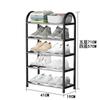 8807Al por Mayor por Caja Zapatero Grueso y Resistente, Zapatero Simple de Múltiples Niveles de Tubería de Acero, Zapatero Pequeño para Dormitorios Estudiantiles 8807
