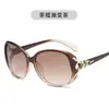 Nuevas gafas de sol con cabeza de zorro para mujer, verano, anti-ultravioleta, montura grande, gafas de sol con temperamento, gama alta, en stock